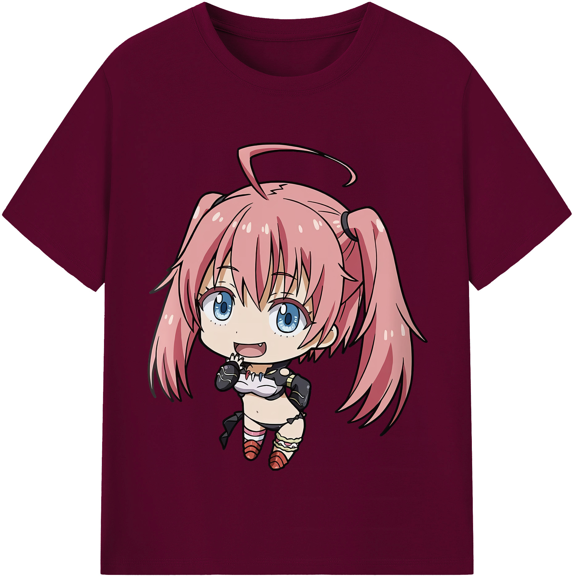 （画像用） 転スラ Regarding Reincarnated to Slime レディースカジュアルプリントTシャツ（綿100％）